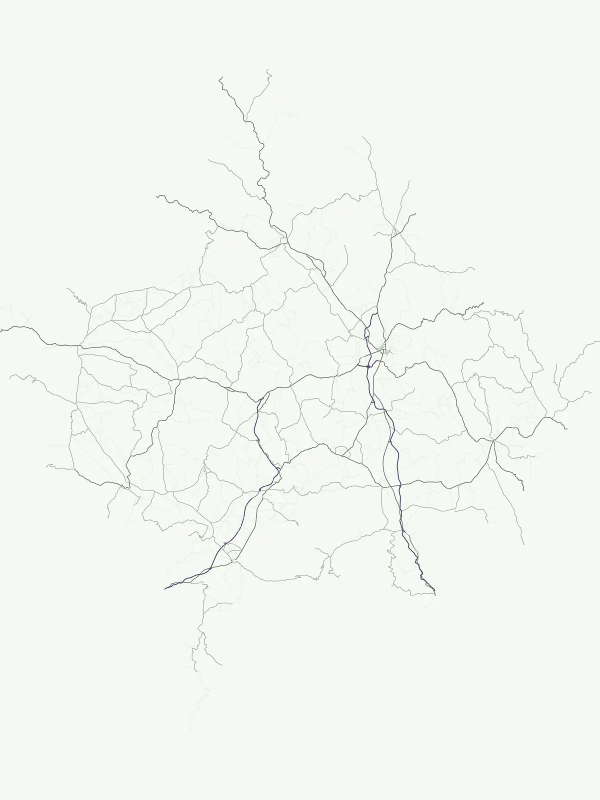 Mapa de parques nacionales de Kosovo para áreas protegidas, geografía regional y descubrimiento por ubicación