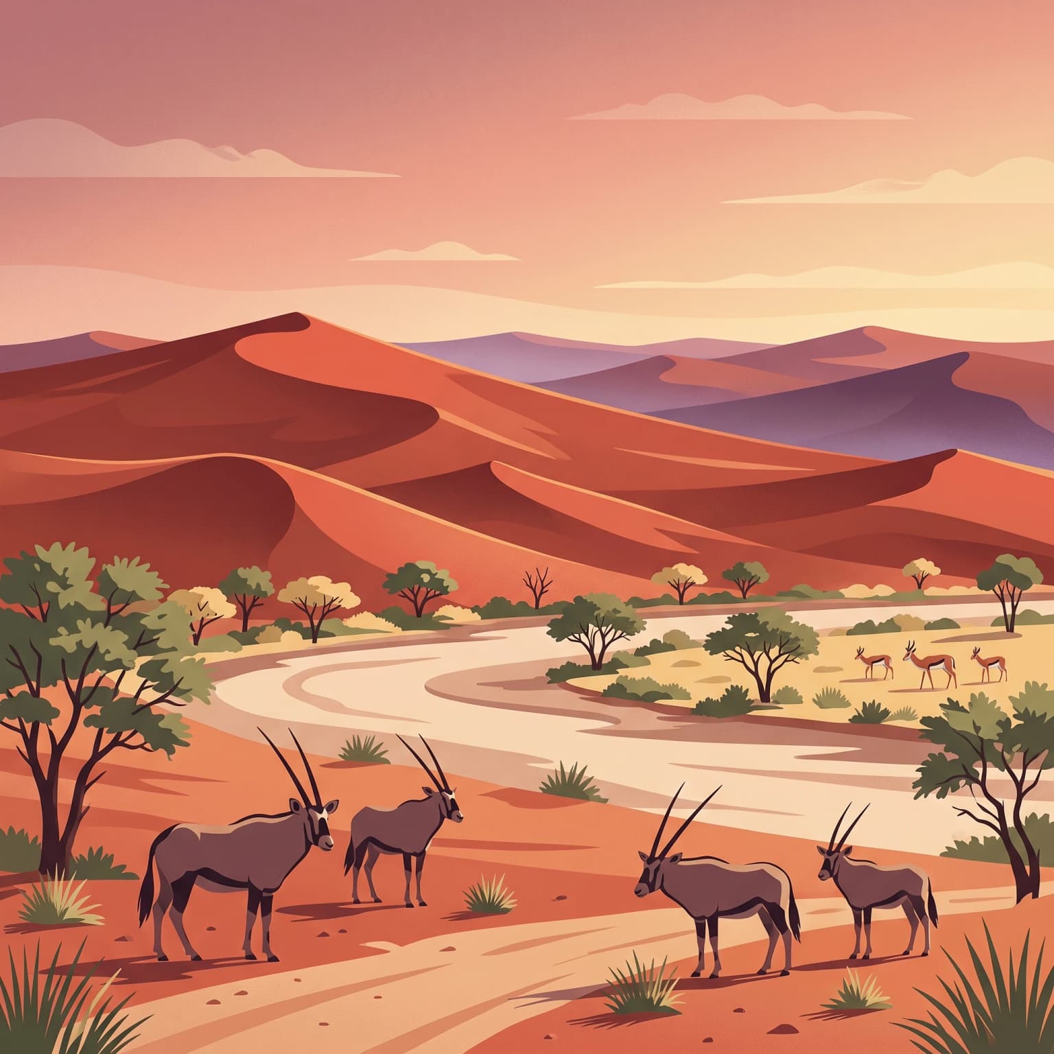 Cuándo visitar el Parque Transfronterizo de Kgalagadi: una guía para programar su safari en el desierto