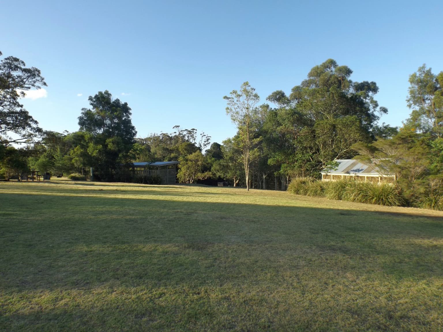 Picnic area at Ravensbourne National Park